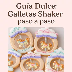 Imagen de portada para Ebook La Guía Dulce: Galletas Shaker paso a paso 2.0