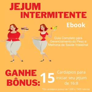 Imagem de capa para o Ebook Jejum Intermitente: Guia Completo para  Gerenciamento do Peso e  Melhoria da Saúde Intestinal