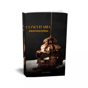 Imagem de capa para o Ebook CONFEITARIA PROFISSIONAL + BONUS 