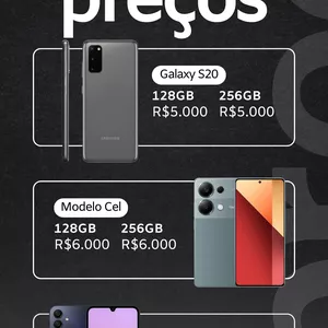 Imagem de capa para o Curso online CANVA TABELA DE PREÇO CELULARES