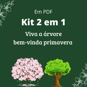 Imagem de capa para o Ebook Kit Dia da Árvore e Primavera