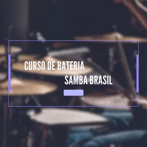 Imagem de capa para o Curso online Bateria Samba Brasil