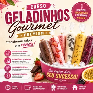 Imagem do curso Curso Geladinhos Gourmet Premium