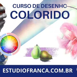 Curso Curso de DESENHO COLORIDO