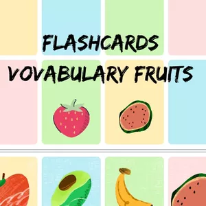Cover image for Ebook FlashCard Vocabulary Fruits