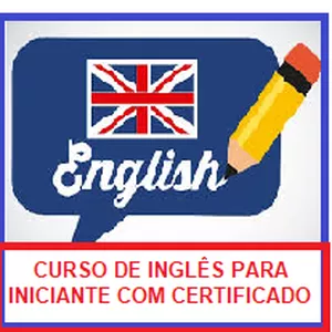 Imagem do curso CURSO DE INGLÊS PARA INICIANTES COM CERTIFICADO