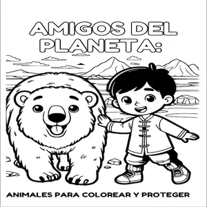 Imagen de portada para Curso online Amigos del Planeta: Animales para colorear y proteger