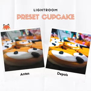 Imagem de capa para o Curso online Preset Cupcake