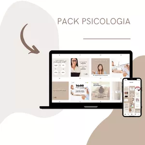 Imagem de capa para o Curso online Pack Canva Psicologia