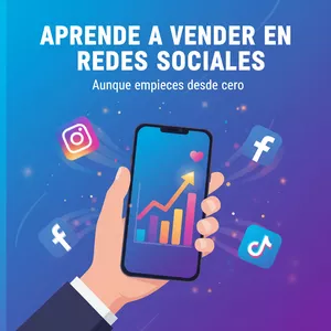 Imagen de portada para Ebook Aprende a Vender en Redes Sociales Aunque Empieces Desde Cero