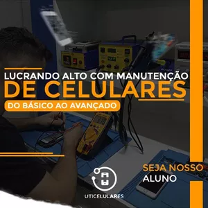 Imagem do curso Lucrando Alto com Manutenção de Celulares V2
