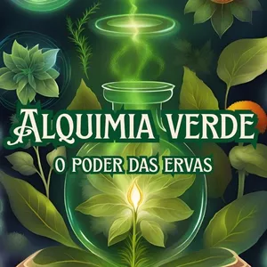 Imagem de capa para o Ebook Alquimia verde - O poder das ervas