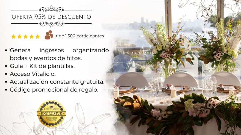 3X1 - Wedding + Deco + Plantillas