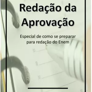Imagem de capa para o Ebook Redação da Aprovação