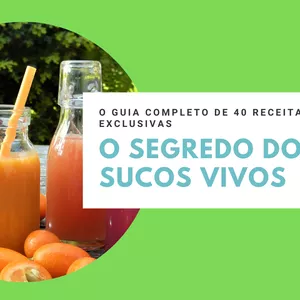 Imagem de capa para o Ebook Os Segredos dos Sucos Vivos