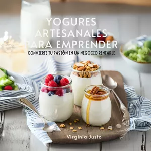 Imagen de portada para Ebook Yogures Artesanales para Emprender