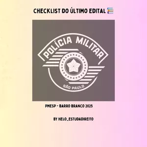 Imagem de capa para o Ebook COMBO DE ESTUDOS PMESP - Barro Branco Pré Edital