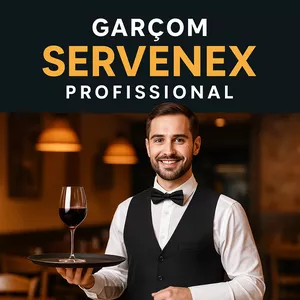 Imagem do curso Garçom ServeNex Profissional 