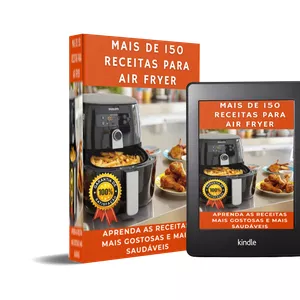 Imagem de capa para o Ebook 150 Receitas-Para-Airfryer 