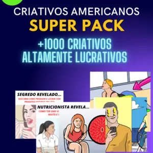 Imagem de capa para o Ebook Pack Criativos 2024 ATUALIZADO