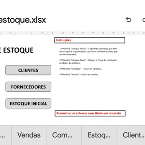 Imagem de capa para o Curso online Planilha para Controle de Vendas, Compras e Estoque de Roupas