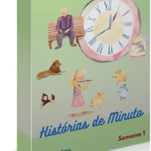 Imagem de capa para o Ebook Histórias de Minuto