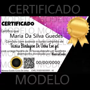 Imagem de capa para o Curso online Certificado blindagem de unha em gel