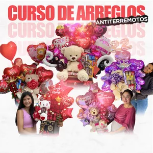 Imagen de portada para Curso online CURSO DE ARREGLOS ANTITERREMOTO(Cómo hacerlo, cómo venderlo y estudiar el mercado para facturar más) Aprenderás las bases para hacer 10 arreglos florales distintos.