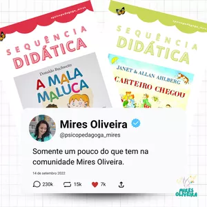 Imagem de capa para o Ebook SEQUÊNCIAS DIDÁTICAS