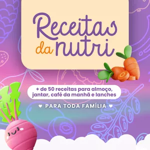 Imagem de capa para o Ebook RECEITAS DA NUTRI