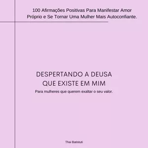 Imagem de capa para o Ebook Despertando a Deusa que Existe em Mim