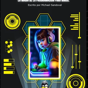 Imagen de portada para Ebook Aprendiendo Python con Cuentos y Ejercicios: La Magia de la Programación para Niños.