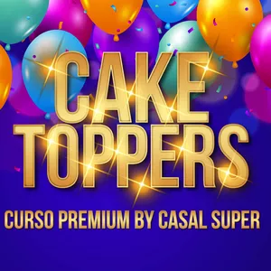 Curso CURSO CAKE TOPPERS CASAL SUPER