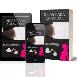 Imagem de capa para o Ebook Dicas para Gravidas