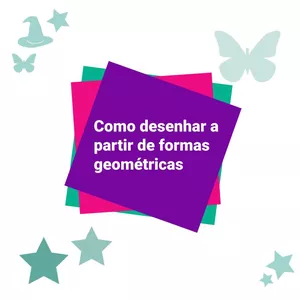 Imagem de capa para o Curso online Curso Como desenhar a partir de formas geométricas