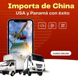 Imagen de portada para Curso online Importa de China, USA y Panamá con éxito