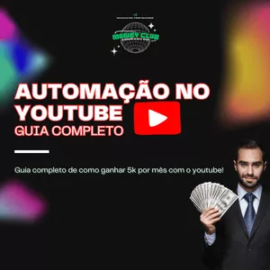 Imagem de capa para o Curso online YouTube Automatizado: Escale seu Canal e Lucre com Inteligência Artificial