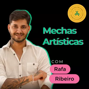 Imagem de capa para o Curso online ✂️ Mechas Artísticas com Rafa Ribeiro