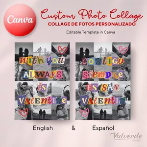 Imagen de portada para Ebook Custom Photo Collage Template