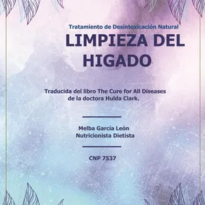 Imagen de portada para Ebook Limpieza natural del higado