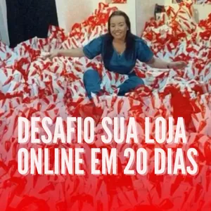 Imagem de capa para o Curso online Desafio sua loja de roupas online em 20 dias