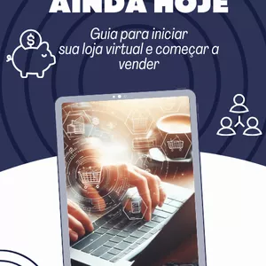Imagem de capa para o Ebook Venda pela Internet ainda hoje