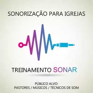 Imagem do curso Sonar - Sonorização para igrejas