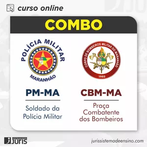 Imagem de COMBO | Polícia Militar (PM) e Bombeiro (CBM) criado por Júris Sistema de Ensino na hotmart