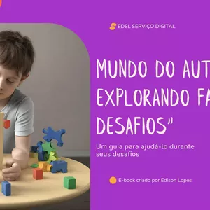 Imagem de capa para o Ebook AUTISMO - UM GUIA COMPLETO 