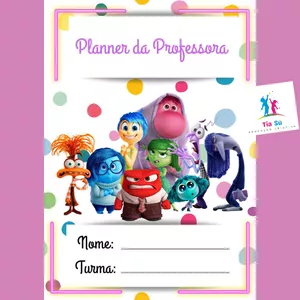 Imagem de capa para o Ebook PLANNER DO PROFESSOR 2025 - DIVERTIDAMENTE