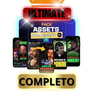 Imagem de capa para o Curso online Pack de Assets para Edição Premium Completo (ULTIMATE EDITION PACK)