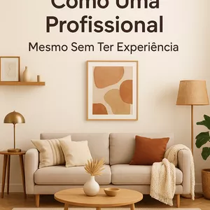 Imagem de capa para o Ebook Decore Como Uma Profissional – Mesmo Sem Ter Experiência