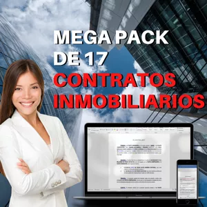 Imagen de portada para Curso online Mega pack de 17 contratos inmobiliarios