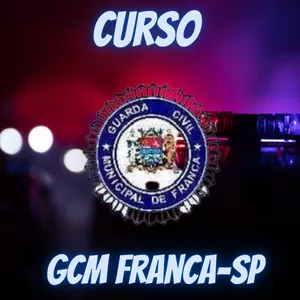 Imagem principal do produto Curso Intensivo GCM Franca - SP